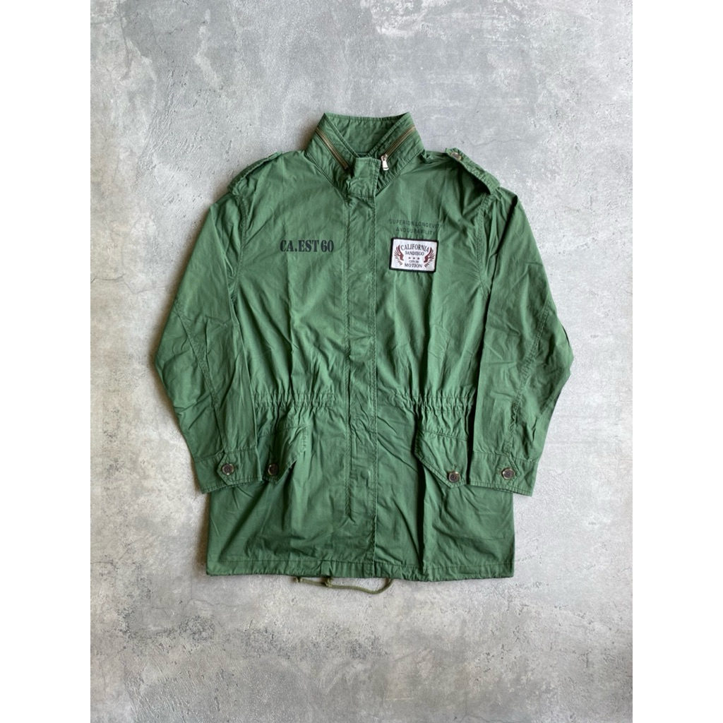 Hang Ten Military Field Jacket Size S