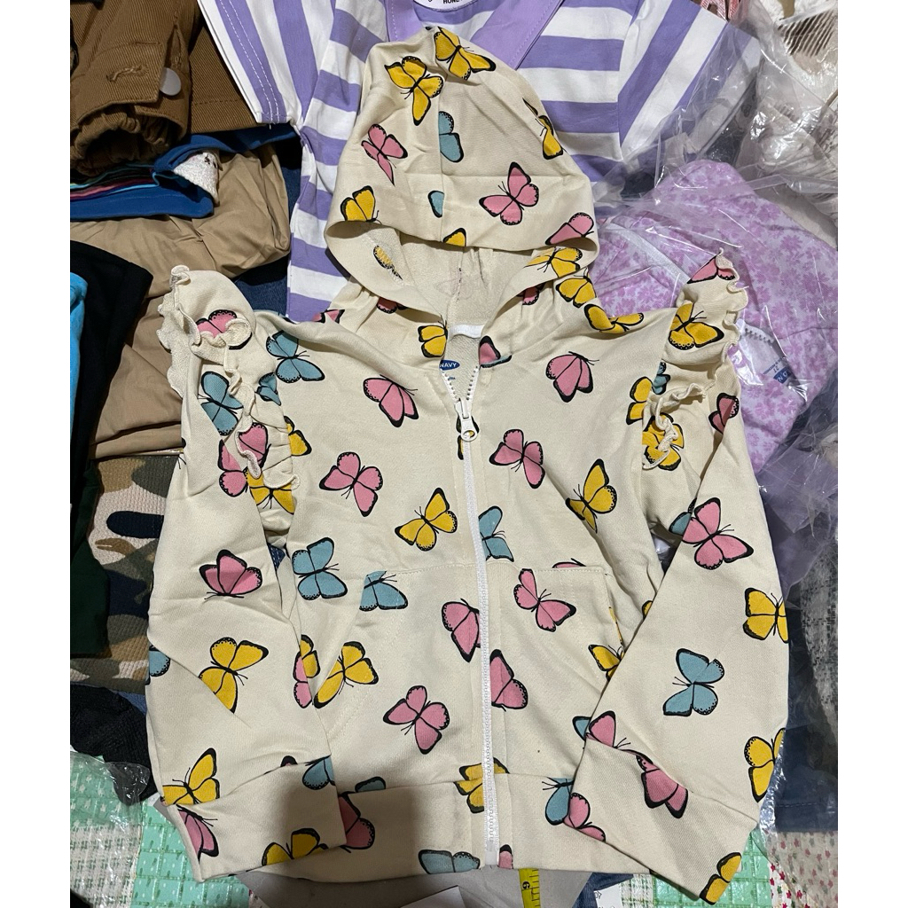 NEW Jacket Zipper Hoodie Anak 3 tahun & 5 tahun Old Navy