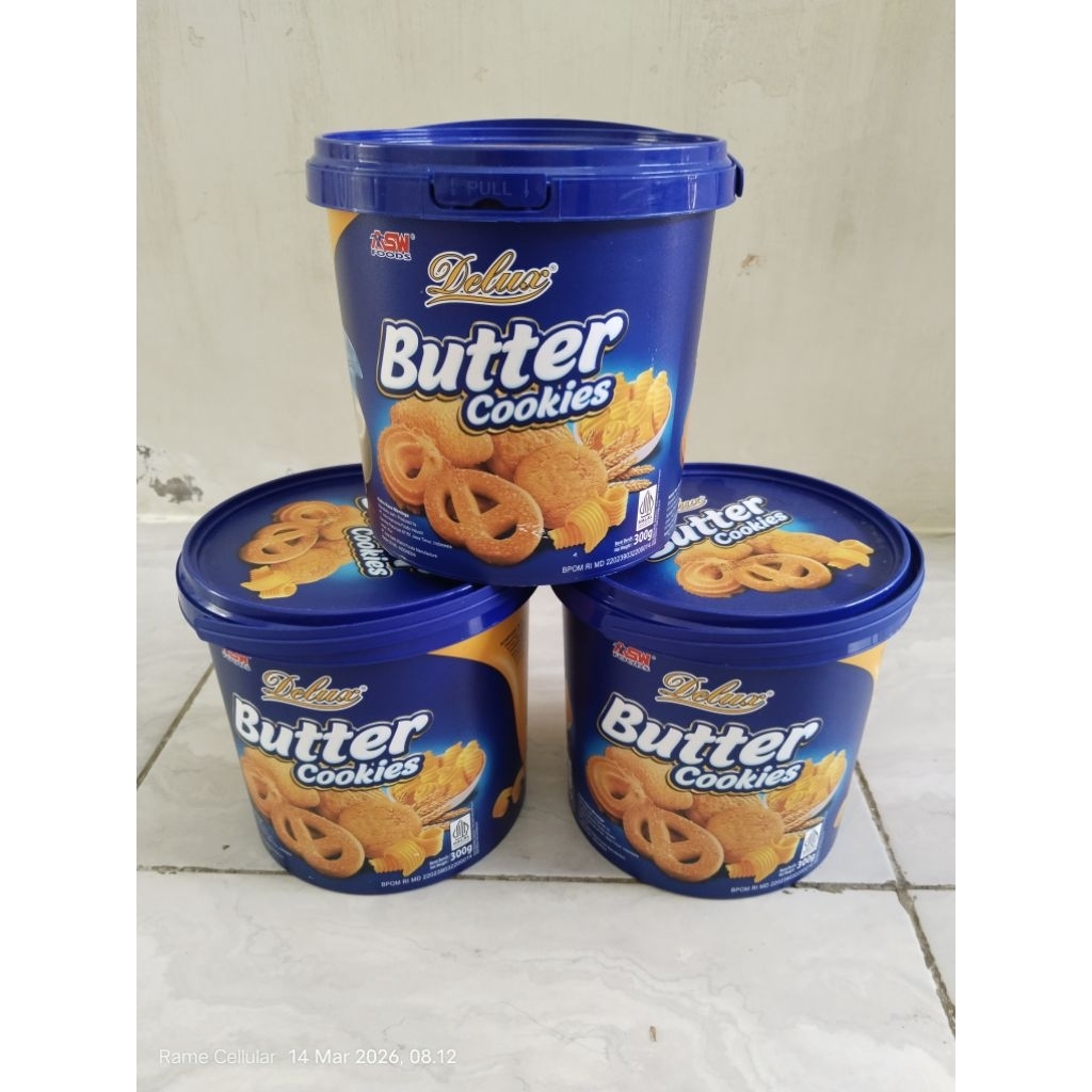 [300gr Ember] ASW Foods Delux Butter Cookies