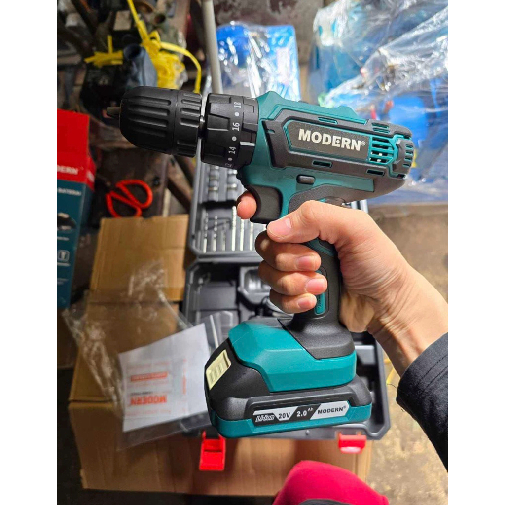 BOR CAS 20volt cordless 1 baterai modern / bor baterai modern