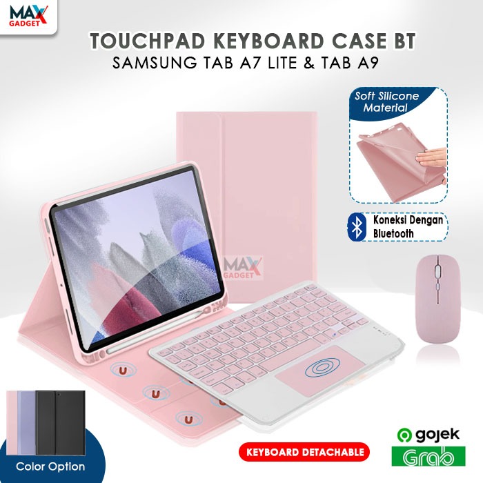 SAMSUNG Galaxy Tab A7 Lite / A9 8.7 Inch 2021 SM T225 X110 Wifi SET Touchpad Wireless Keyboard Bluet