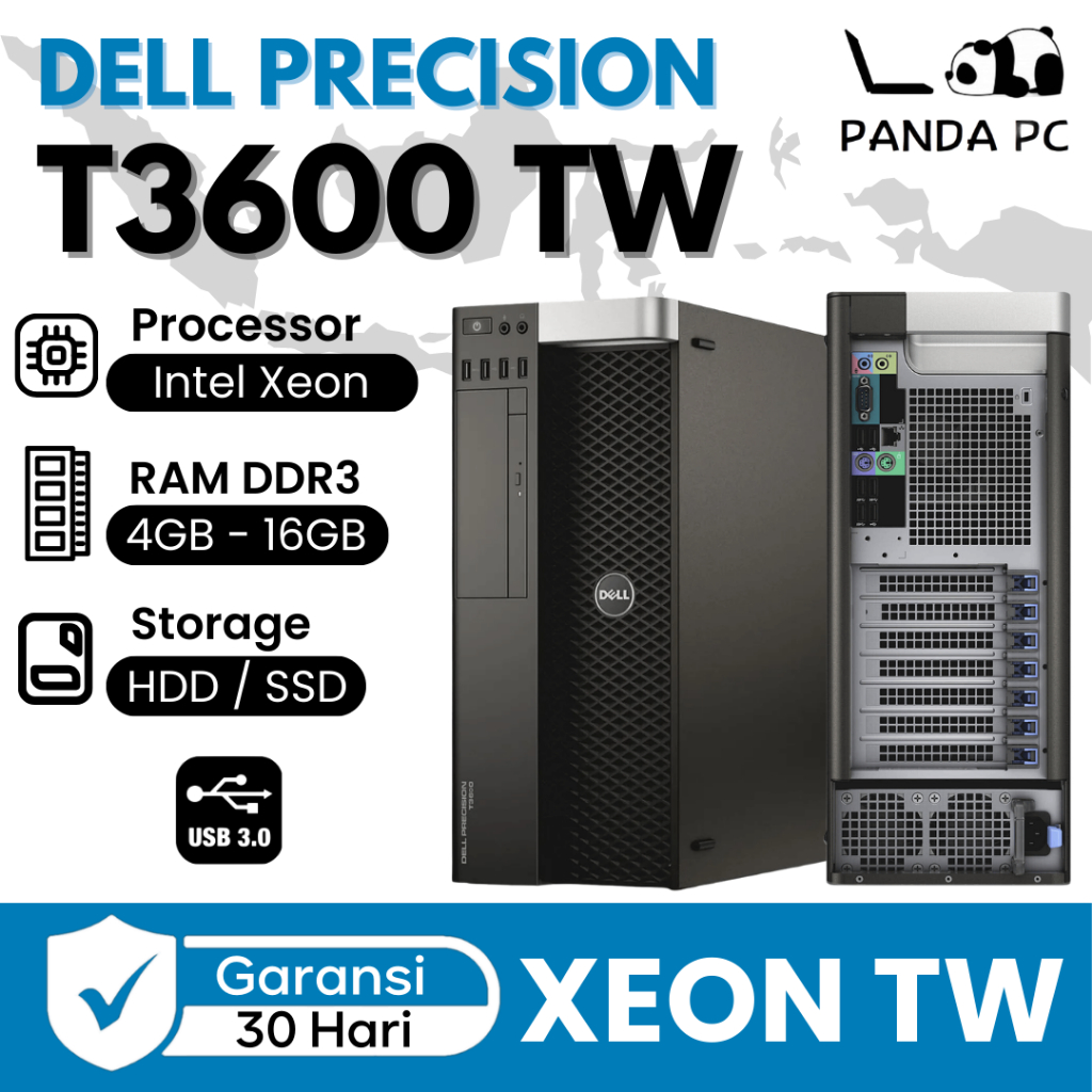 PC SERVER DELL T3600 WORKSTATION XEON KOSONGAN