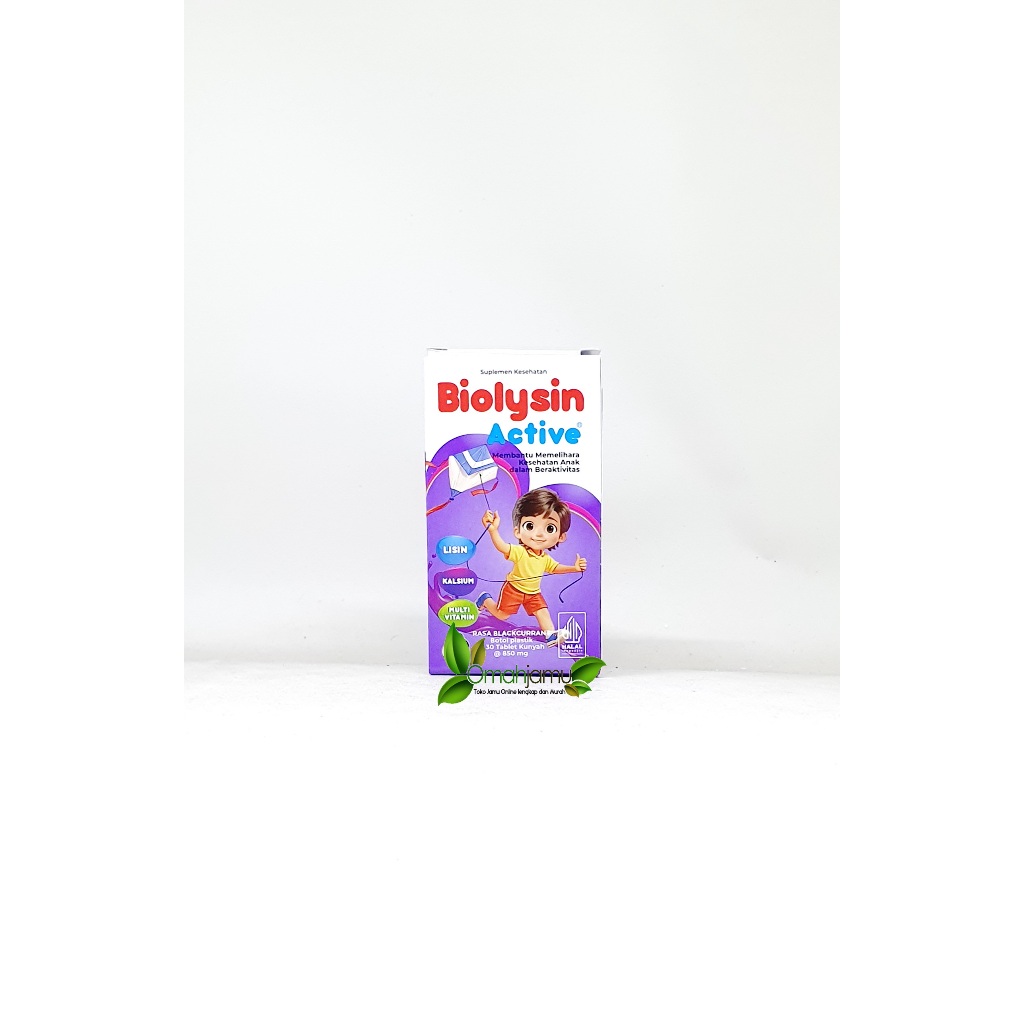 Biolysin Kids Tablet Kunyah. Multivitamin Anak Anak