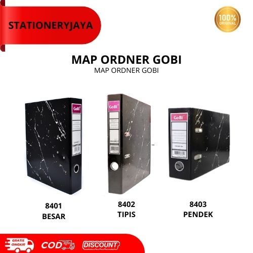 GOBI MAP ORDNER GLOSSY 401,402,403