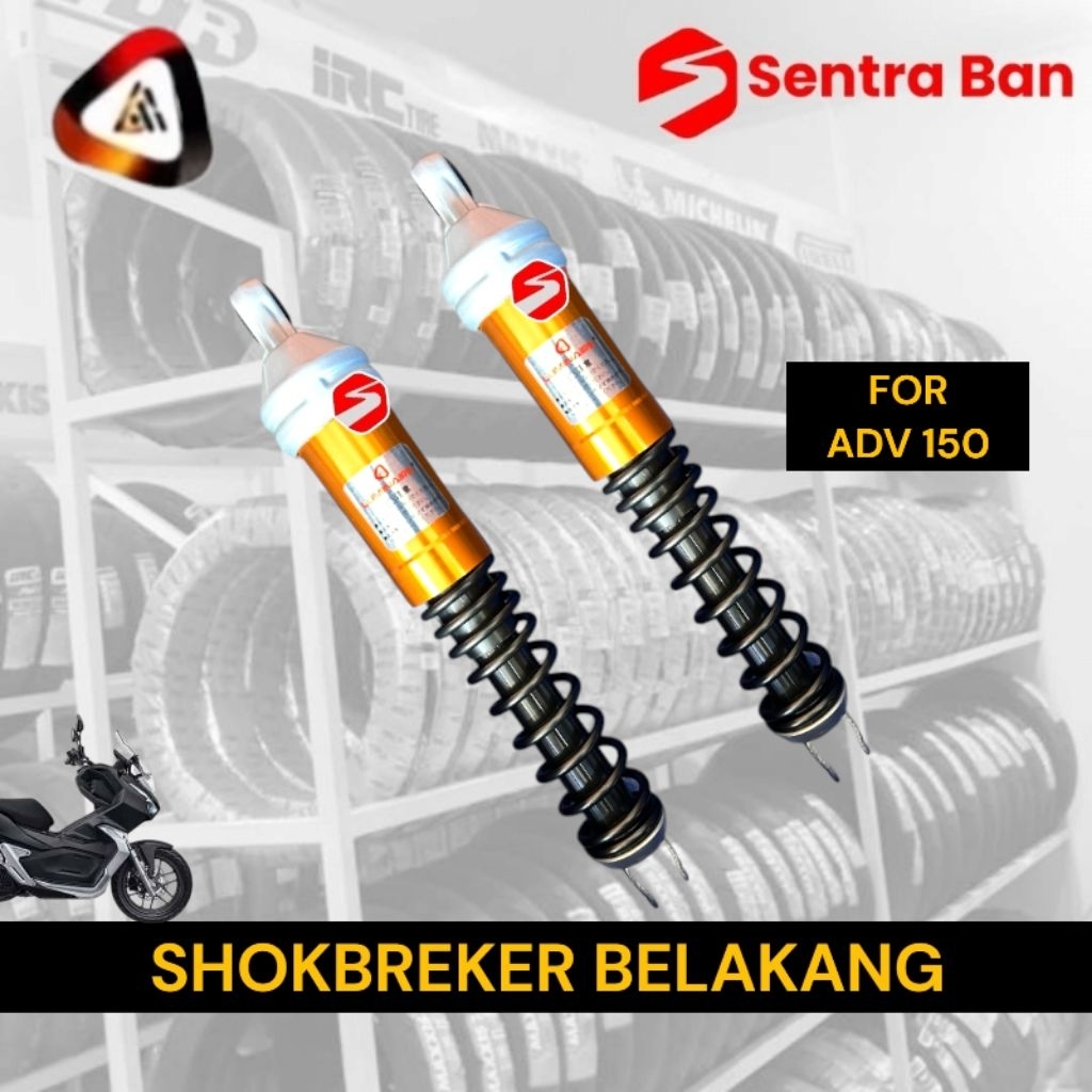 Shok shokbreker shock belakang adv150 adv 150 tabung luminaire