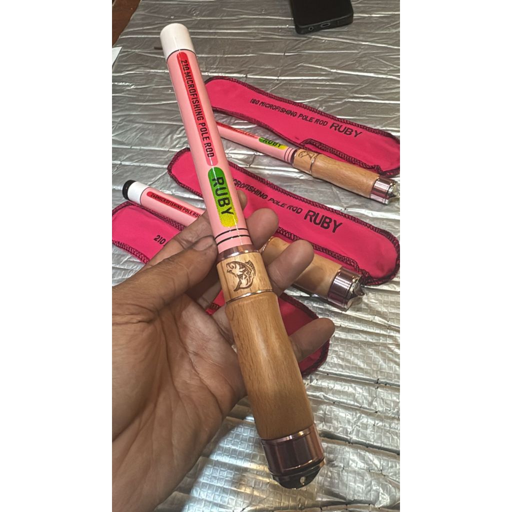 joran pancing tegek RUBY  action HARD