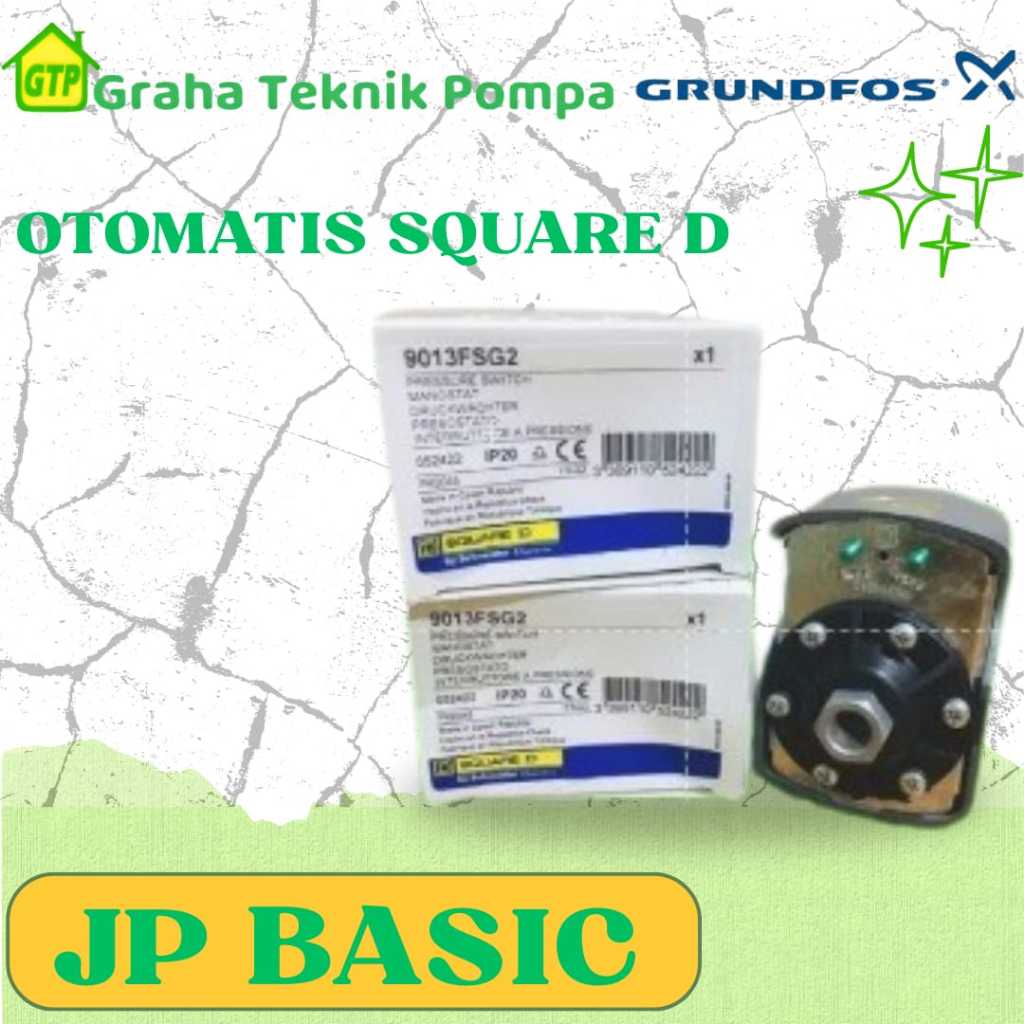 Otomatis Pompa Grundfos Square D