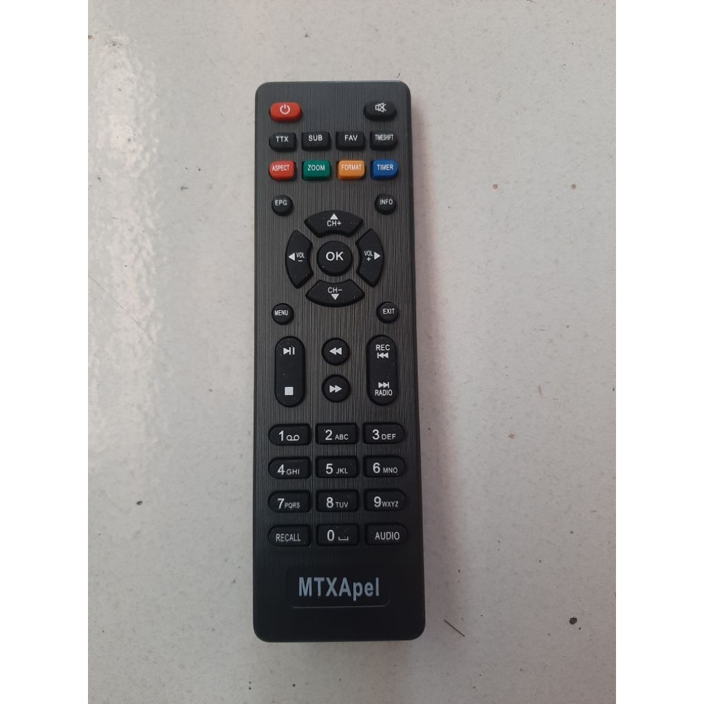 Remote STB Matrix Apple merah , Matrix Burger , Matrix Apple Kuning