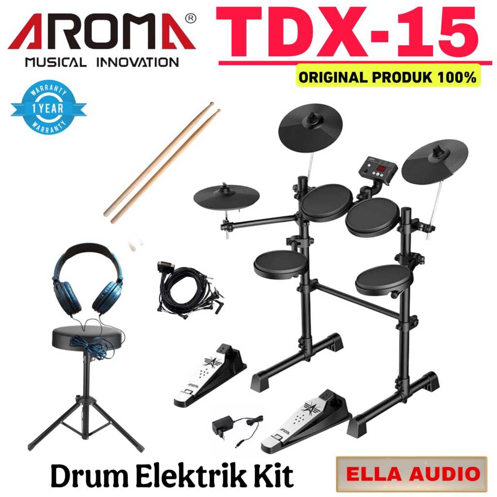 Aroma TDX-15 Digital Drum Elektrik Kit Aroma tdx 15