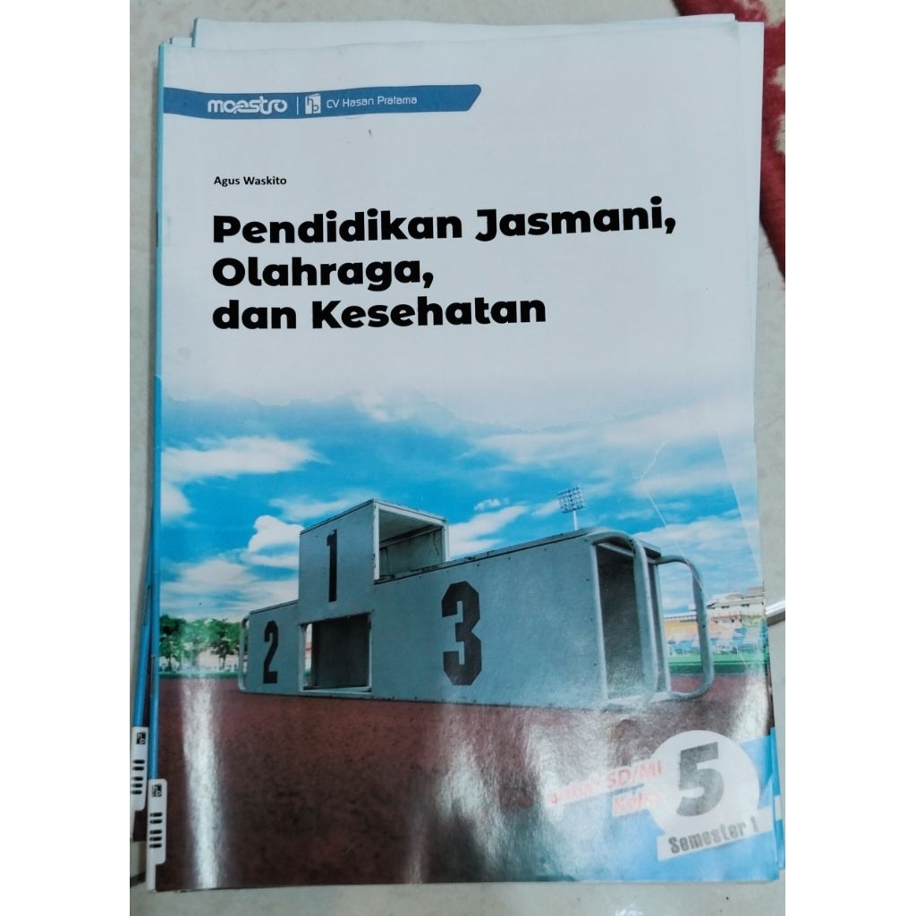 BUKU, LKS PJOK KELAS 5 MAESTRO,