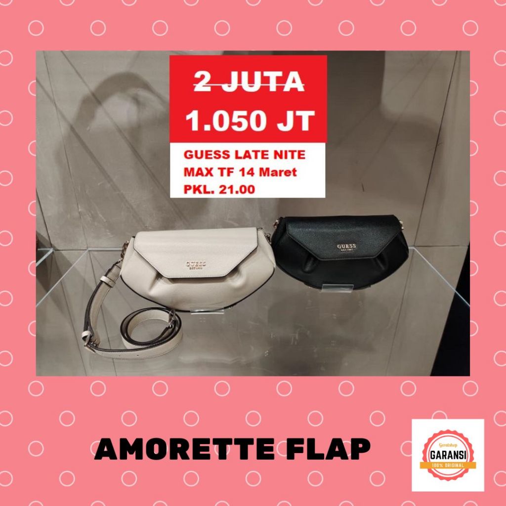 Tas sling bag guess Wanita seri AMORETTE SLING 100% ORIGINAL store