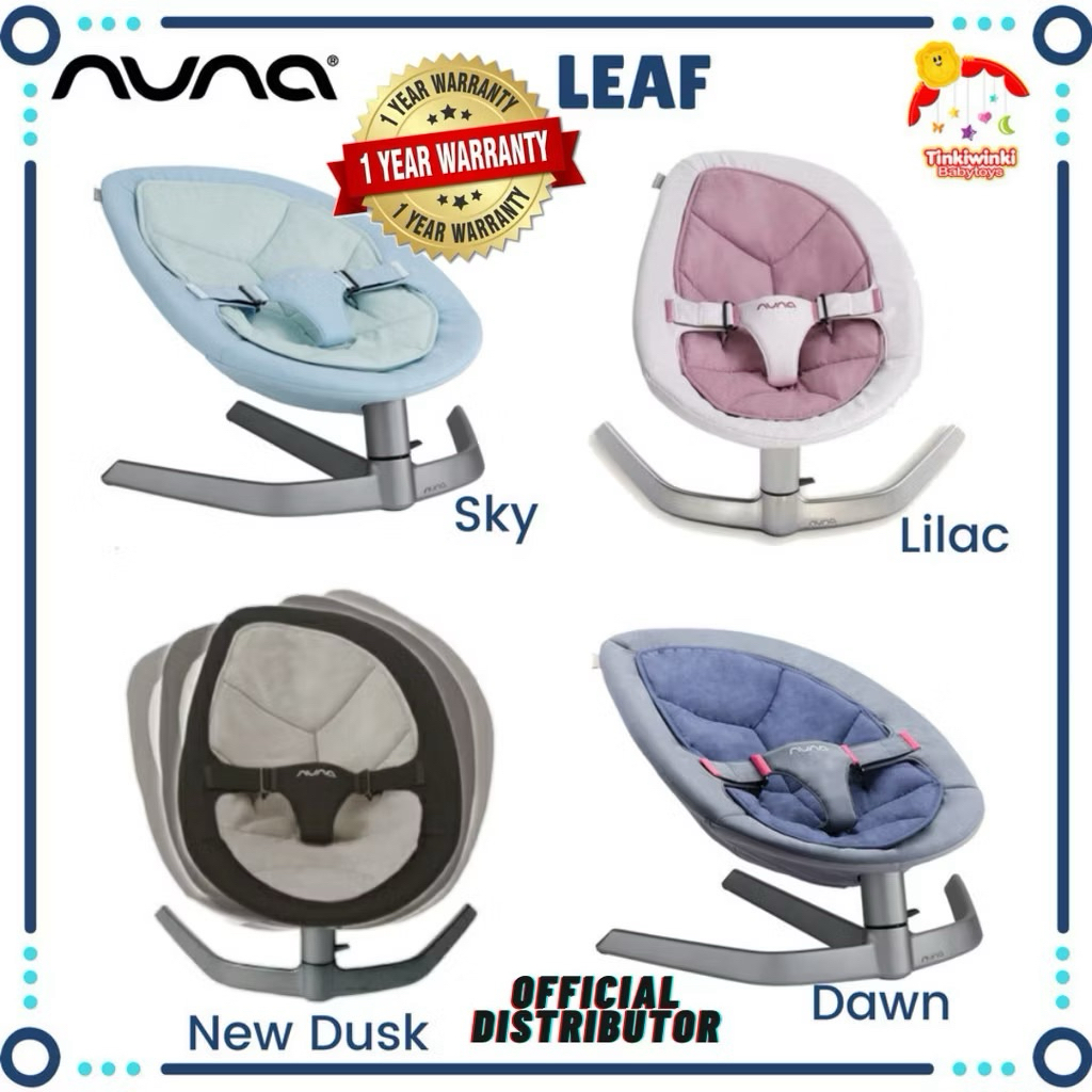 NUNA LEAF BOUNCER - NEW DUSK ayunan bayi otomatis kuat preloved jarang dipakai terawat