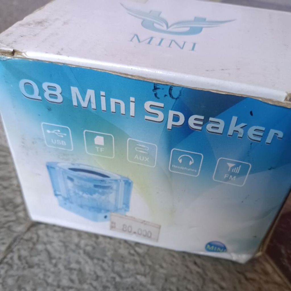 SPEAKER Q8 MINI SPEAKER NEW STOCK LAMA