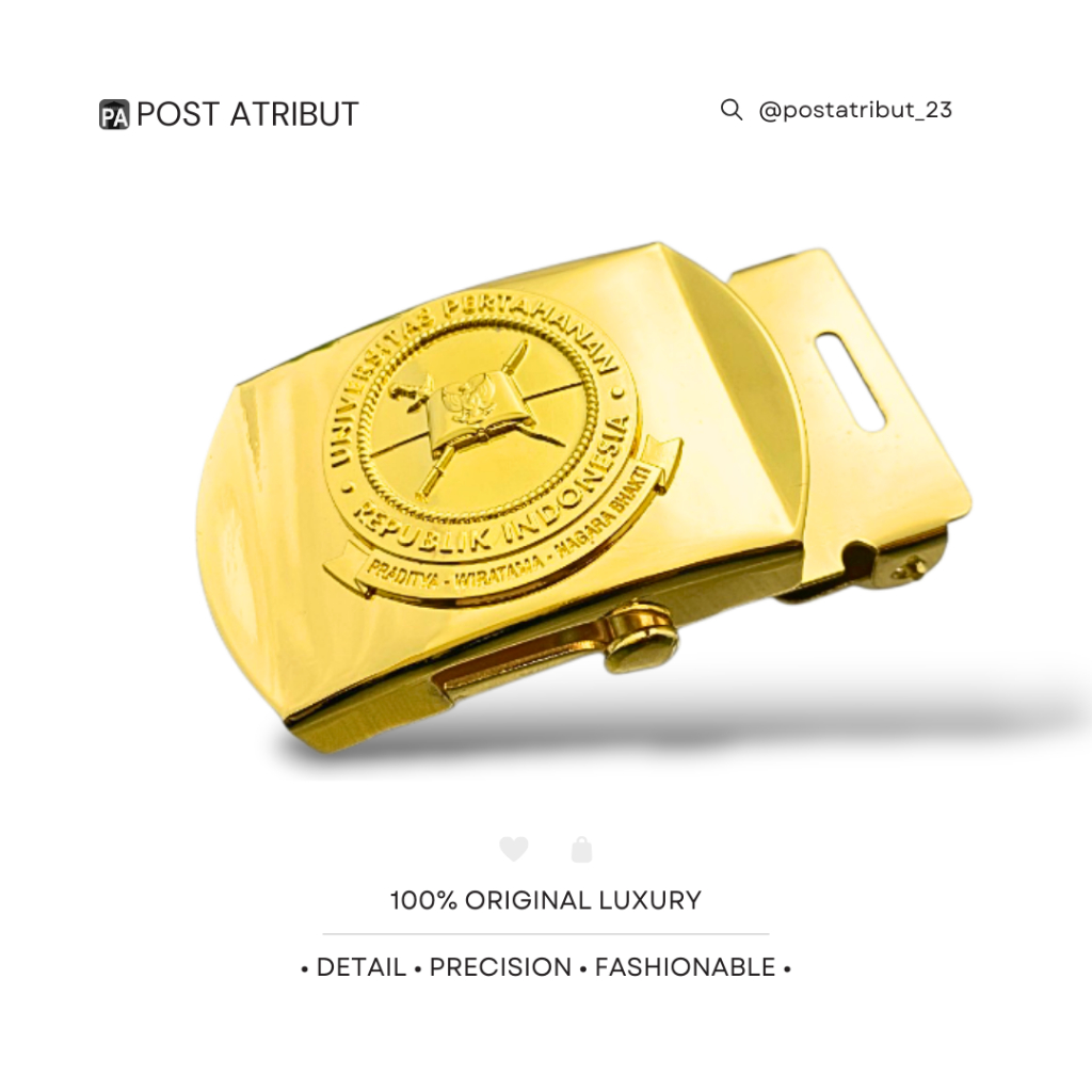 100% LUXURY Kepala Gesper UNHAN Versi II / Set Sabuk UNHAN Luxury / Kepala Gesper UNHAN Luxury / Tar