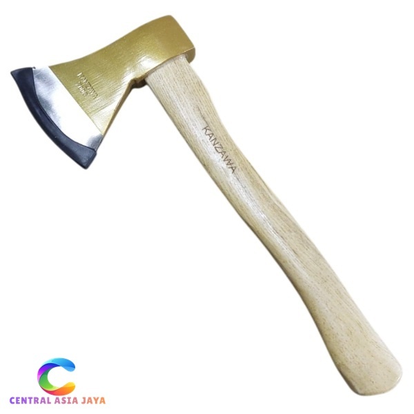 PROMO GROSIR Kampak Mas Gagang Kayu 700 Gram Majesty / Kapak Belah Potong Kayu Besar 700g GMJ