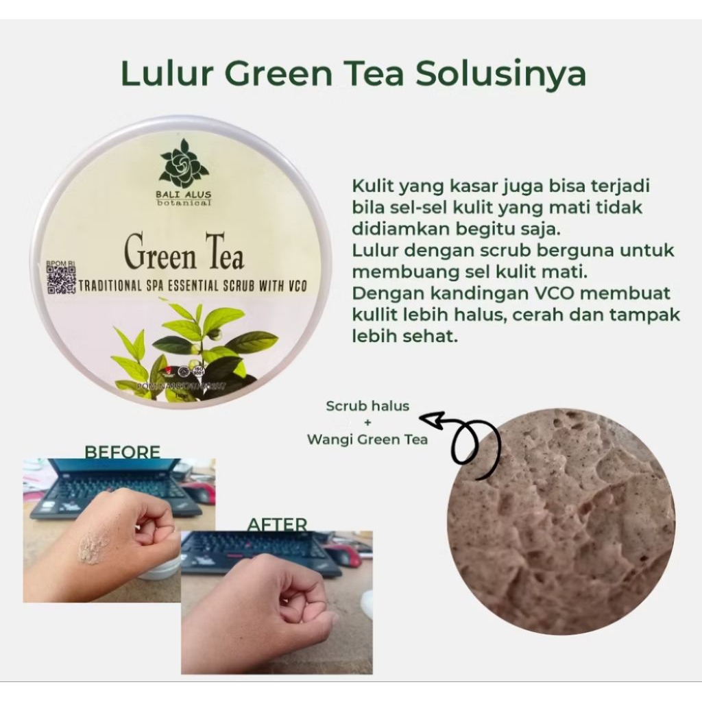 Bali Alus Lulur Green Tea