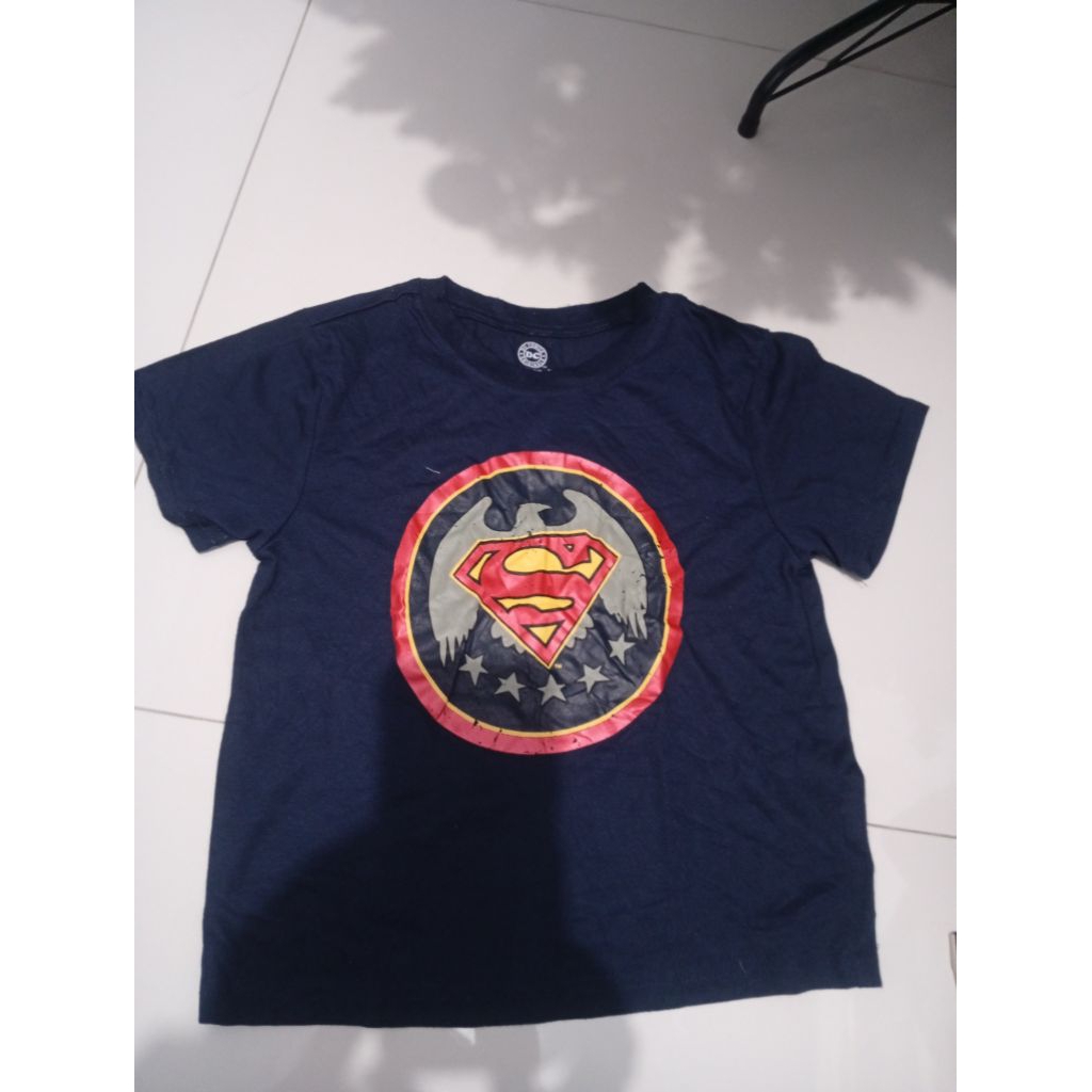 Pre_loved kaos DC Superman Ori anak size M (8)