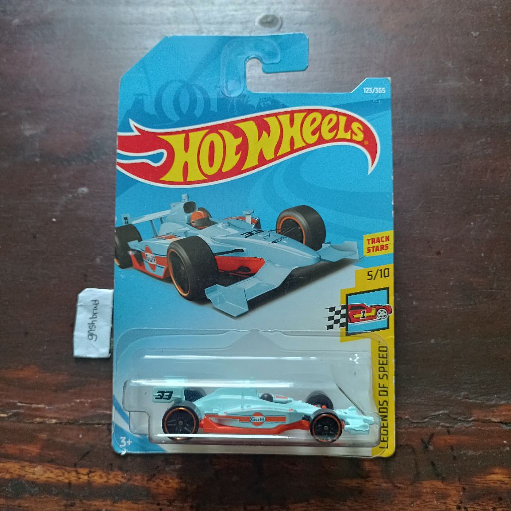 RARE Hotwheels Indy 500 Oval Gulf diecast