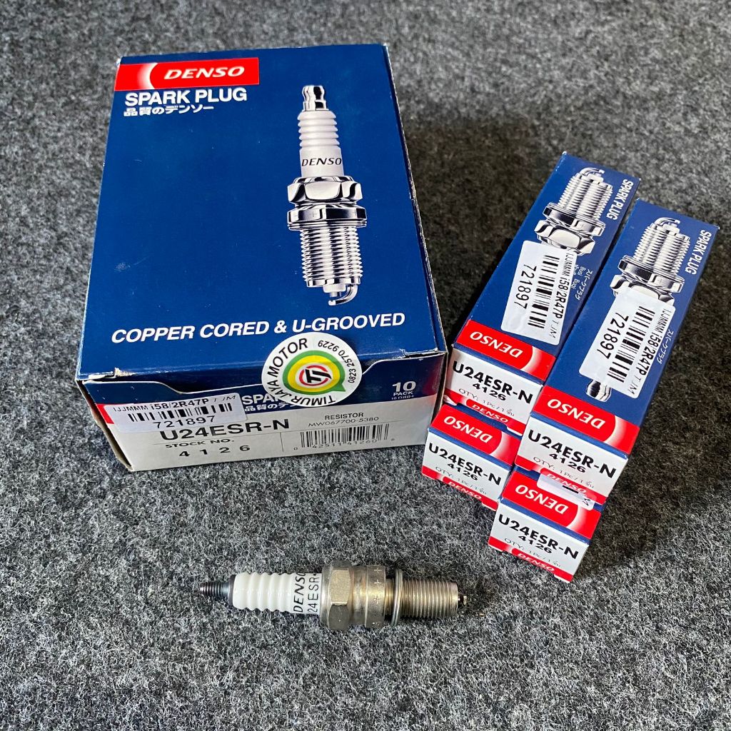 BUSI DENSO U24ESR-N  NMAX/ VIXION/ BYSON/JUPITER MX kode 721897 rk i58/2R47P