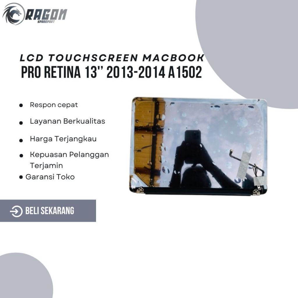 LCD LED MACBOOK PRO RETINA 13" A1502 2013-2014 ORIGINAL