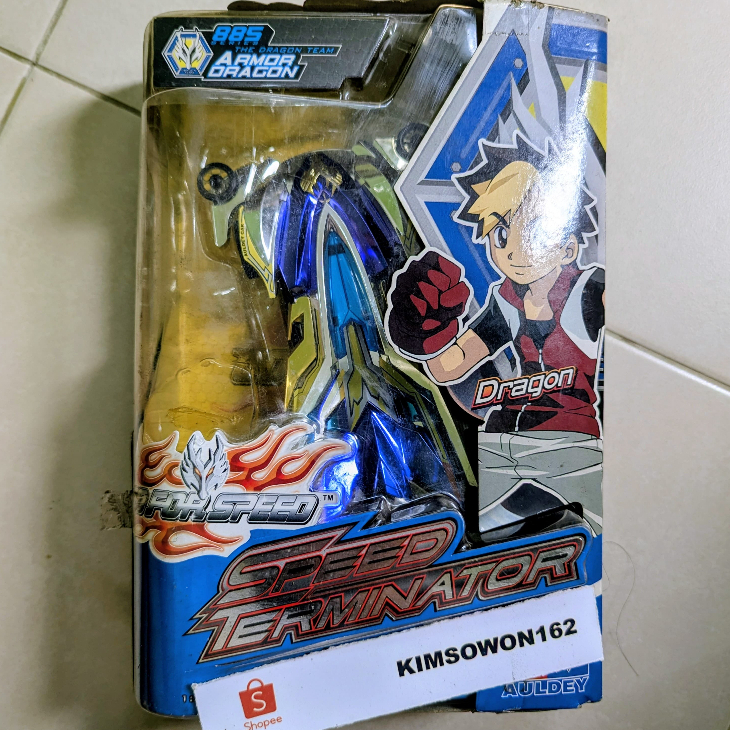 Auldey Go For Speed Armor Dragon 885 series baru lengkap box