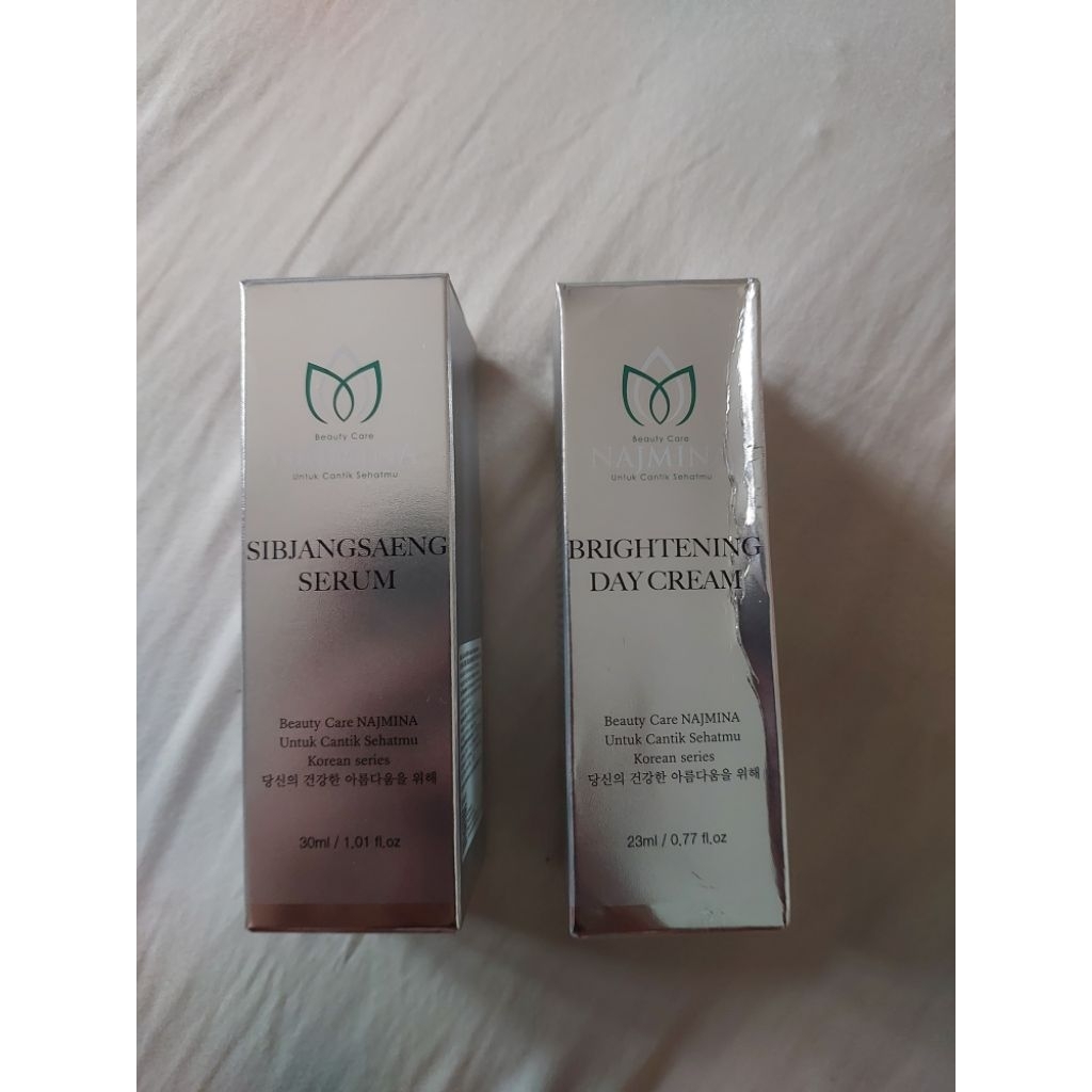 Korean series sibjangsaeng day cream dan serum by Najmina