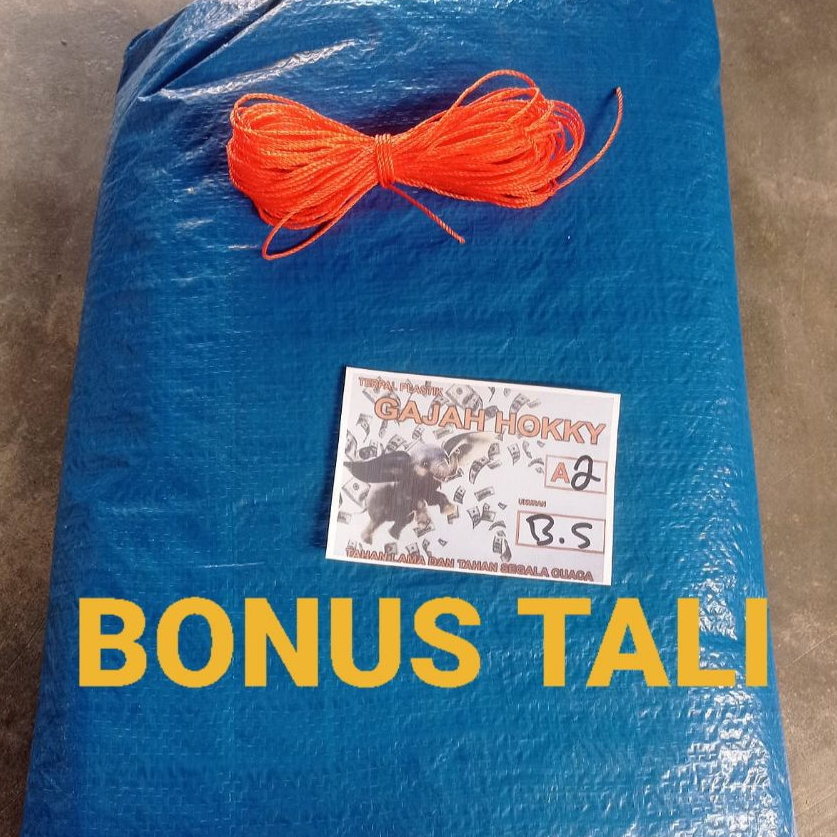 Terpal Tenda 3x4 Meter A2 Terpal Jemur Padi Terpal Kolam Ikan