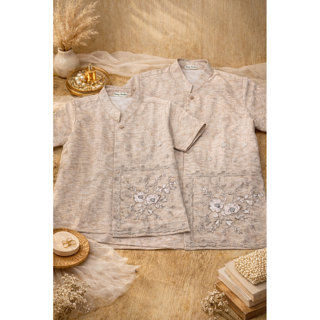 preloved baju koko anak ivory studio masih mulus banget