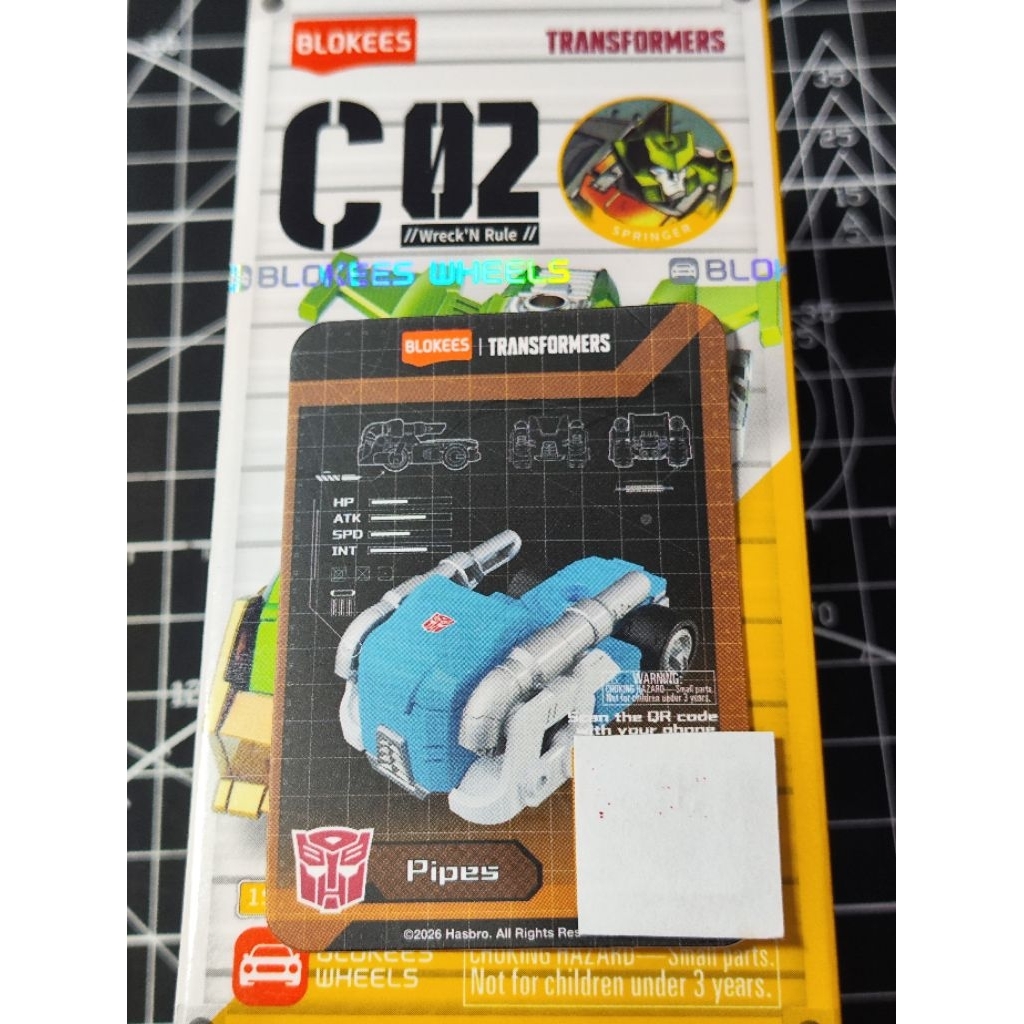 Wheels Transformers C02 Pipes