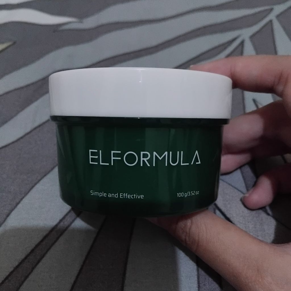 masker wajah elformula intensive pore clarifying mugwort mask preloved