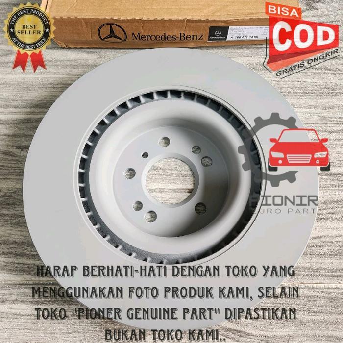 DISC BRAKE DEPAN MERCEDES BENZ W166 X166 W292 GLS400 GL GLE PIRINGAN REM CAKRAM FRONT GENUINE