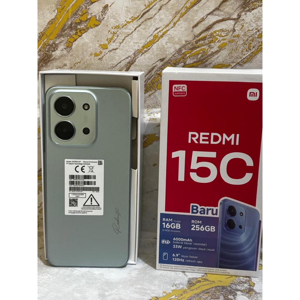 Xiaomi Redmi 15C 6/128 - 8/256GB SECOND FULLSET GARANSI