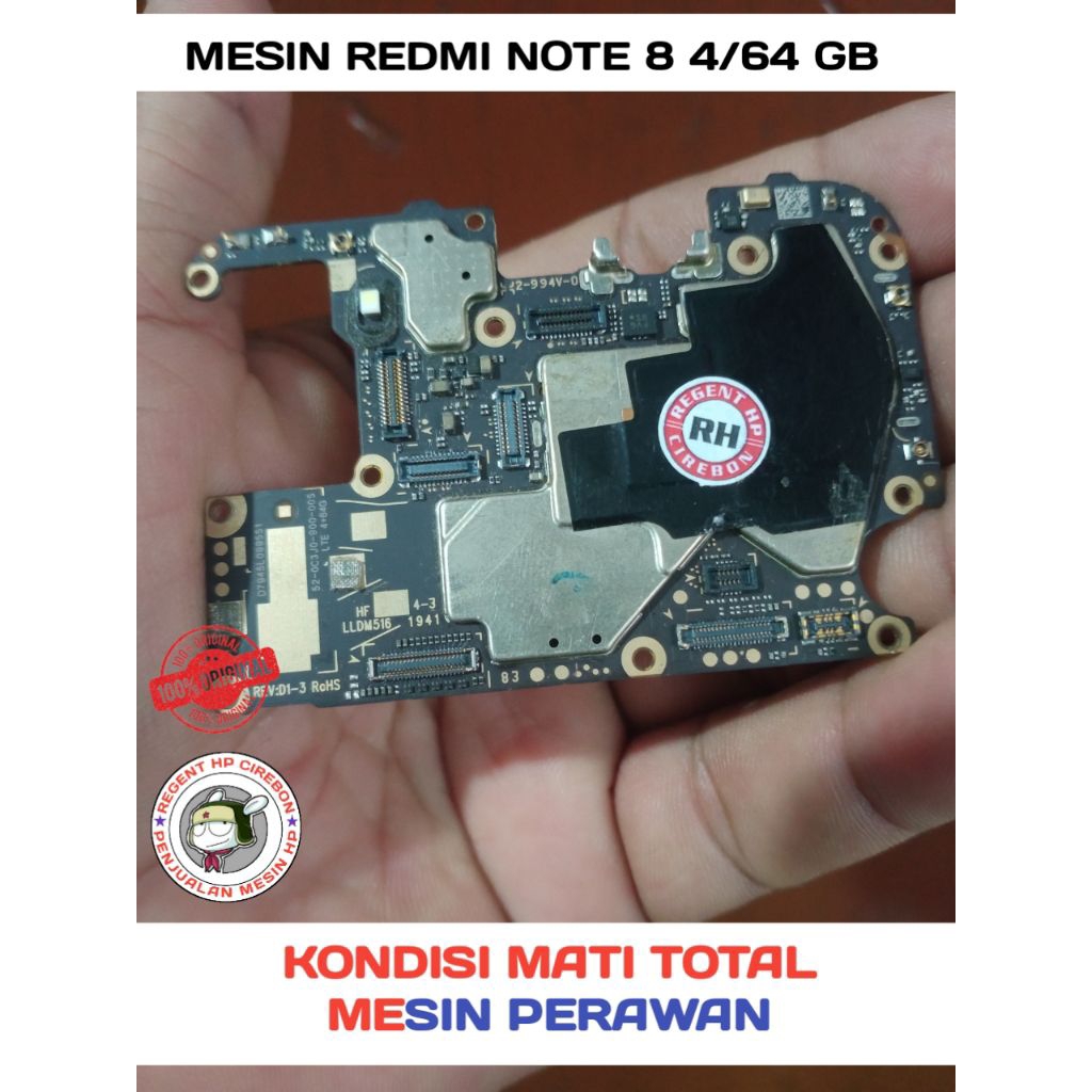 (MATOT) MESIN REDMI NOTE 8 CEK DESKRIPSI