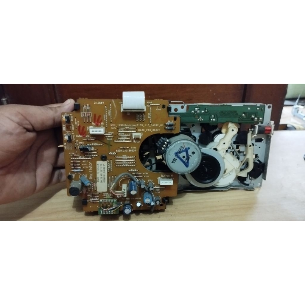 Mekanik tape  Philip compo  bisa bolak baik