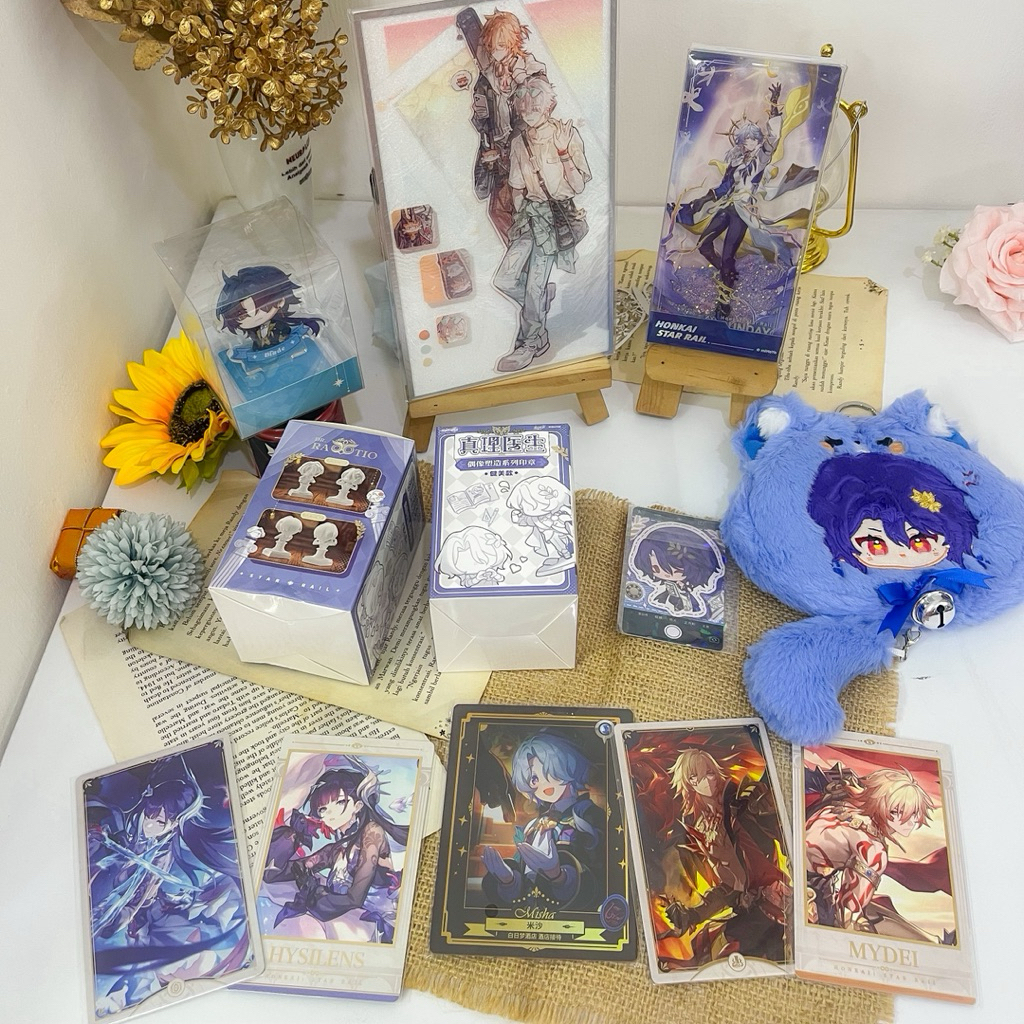 OFFICIAL & Fanmerch Ready Stock Honkai Star Rail HSR Phainon Mydei Phaidei Ratio Sunday Hysilens Car