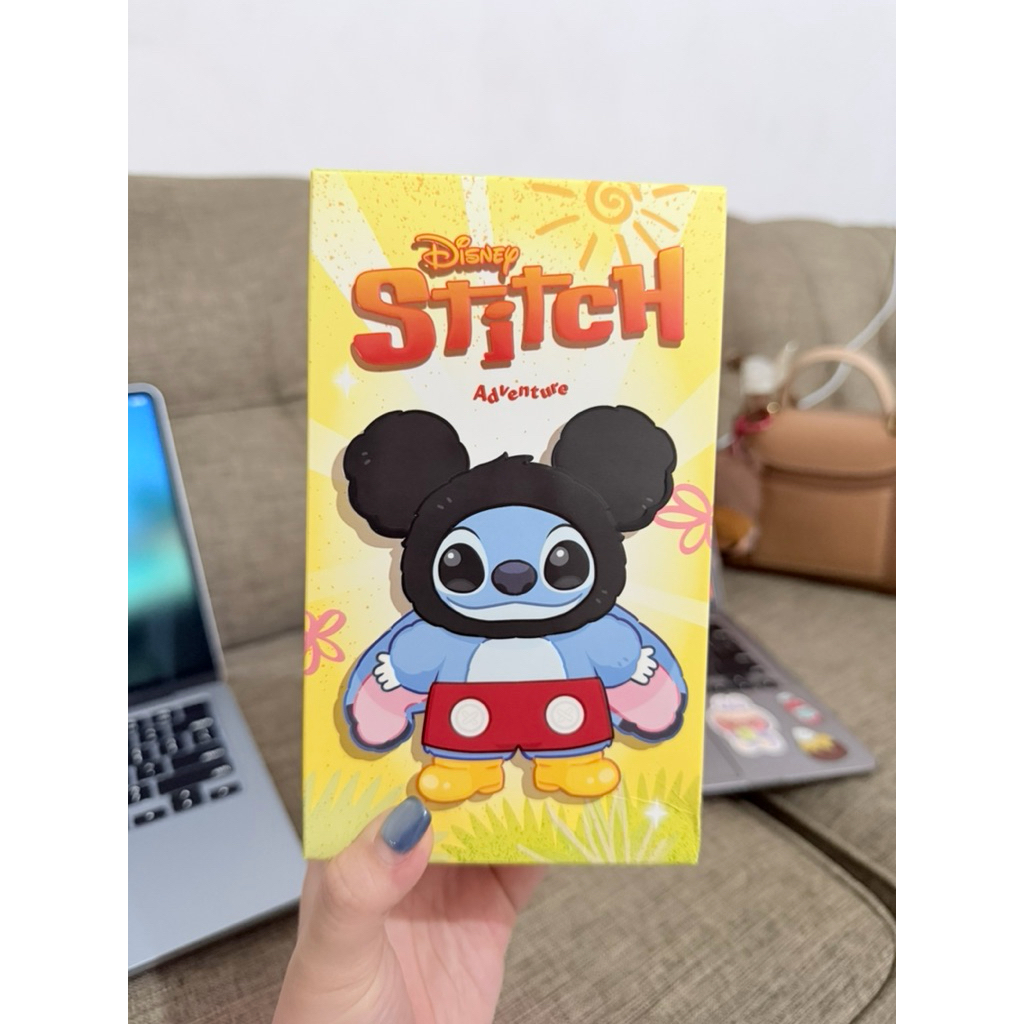Stitch Adventure Series Vinyl Plush Pendant - Gantungan Tas Lucu & Imut Koleksi Eksklusif [ORI POPMA
