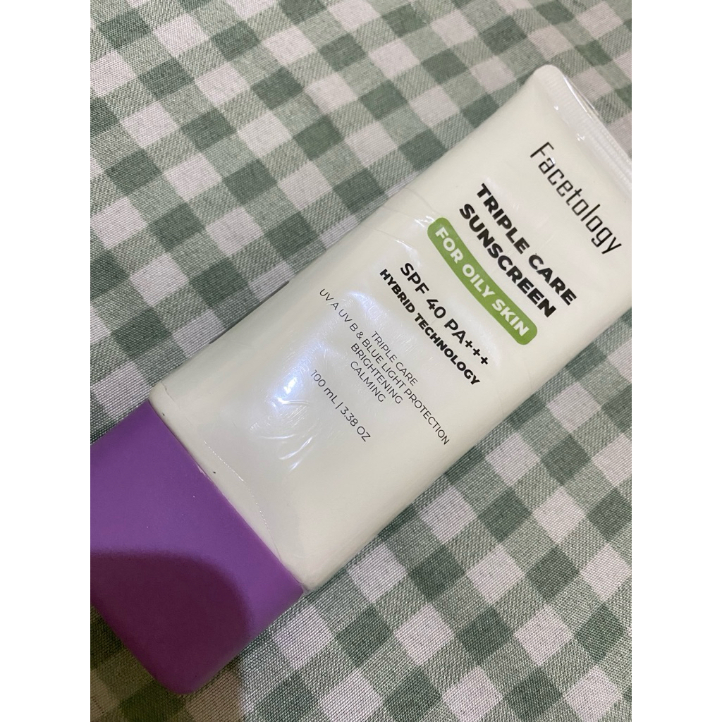 sunscreen facetology acne 100ml