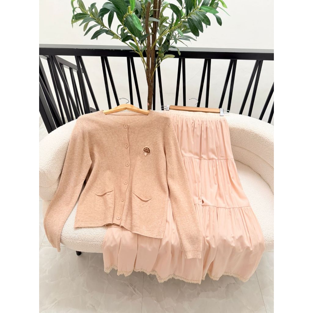 Knitwear ALLN Set Skirt Belina