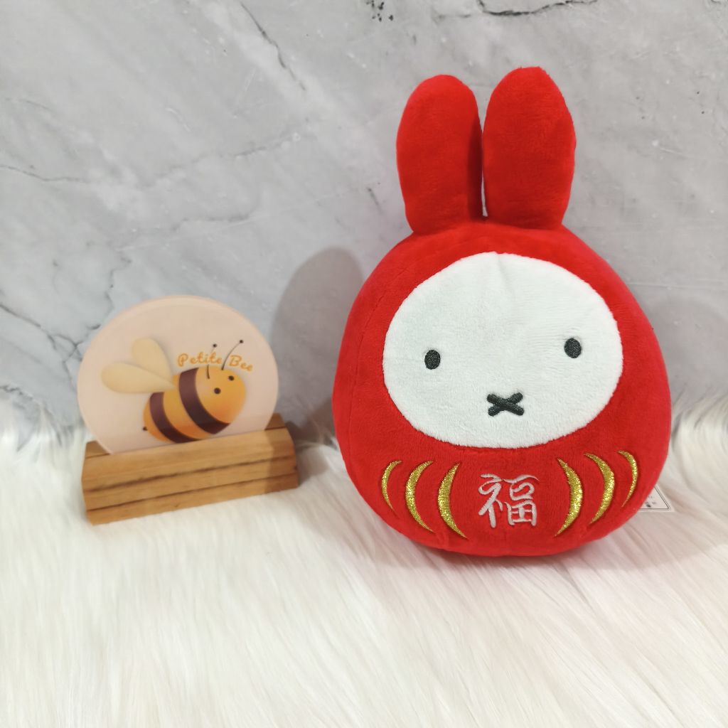 Boneka Miffy Daruma Original Sekiguchi Newtag
