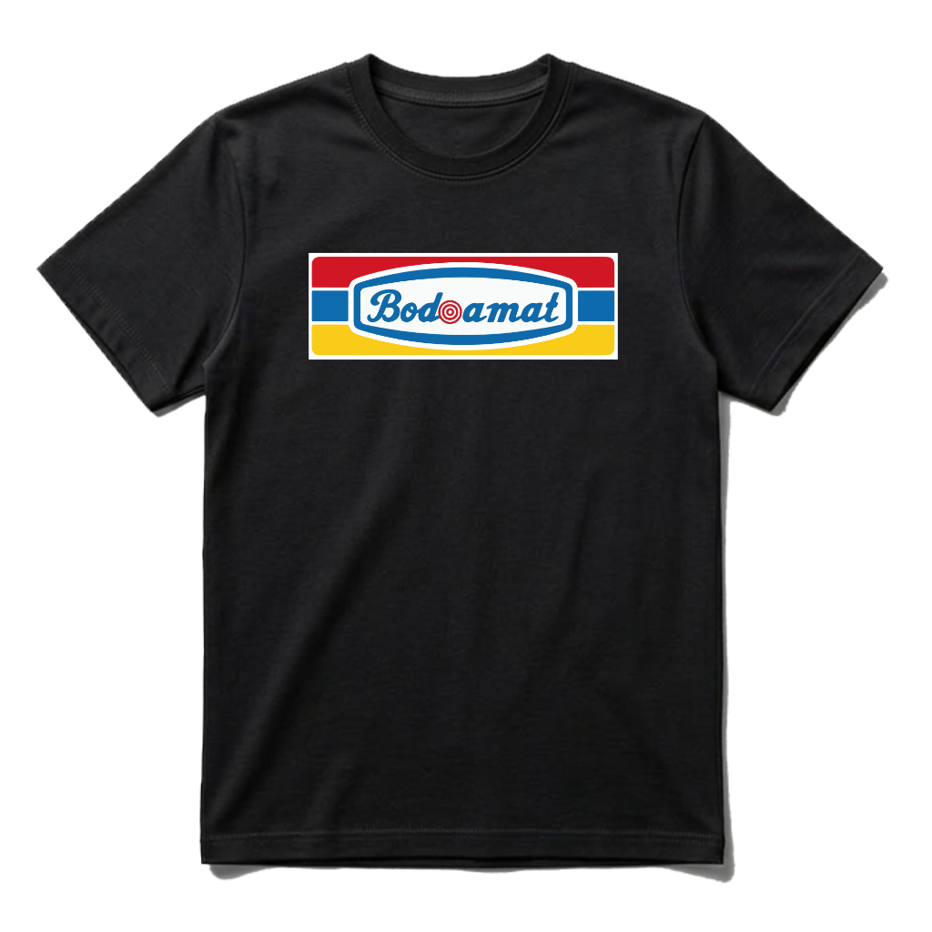 Kaos Plesetan Indomaret Bodoamat Katun Distro Pria SBB