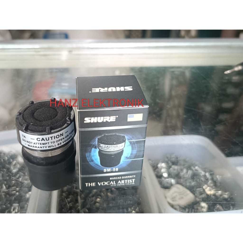 Spul Microphone Shure The Vocal Artist SM -58 / Spul MIC / Kepala Microphone SHURE SM - 58 / Proffes