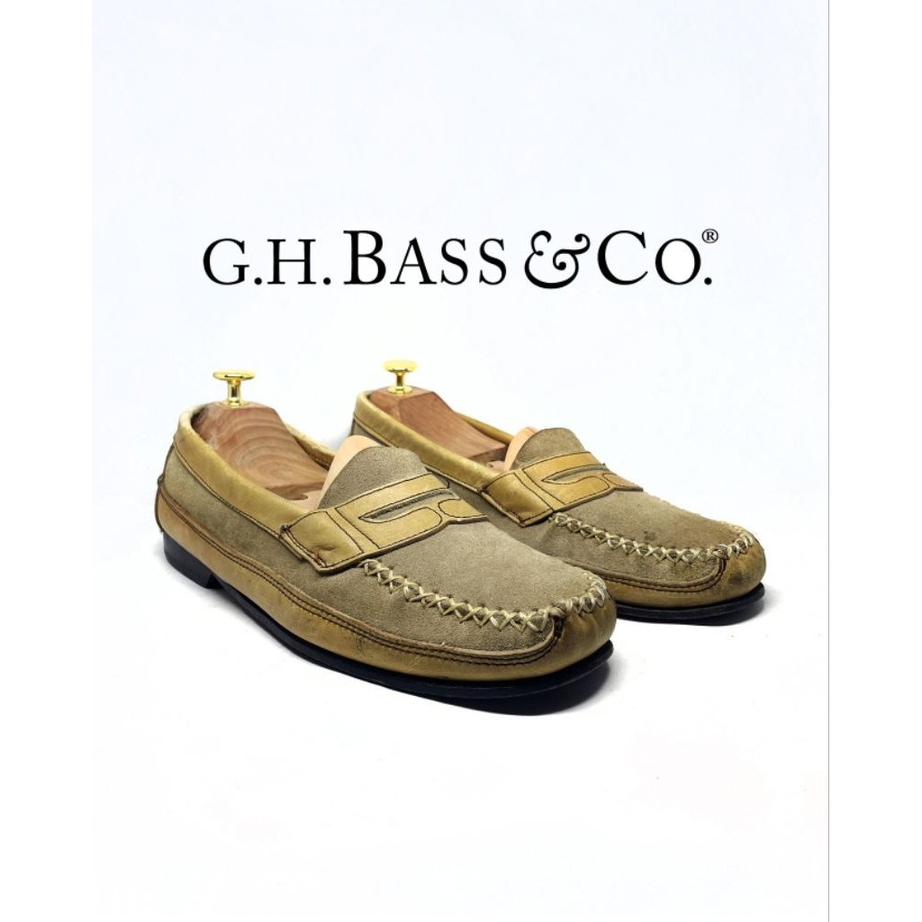 GH BASS & CO Sepatu Loafers Leather Size 43,5