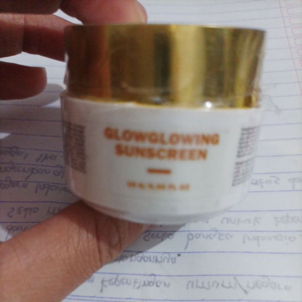 Sunscreen  wajah al maxi glow / sunblock al maxi glow
