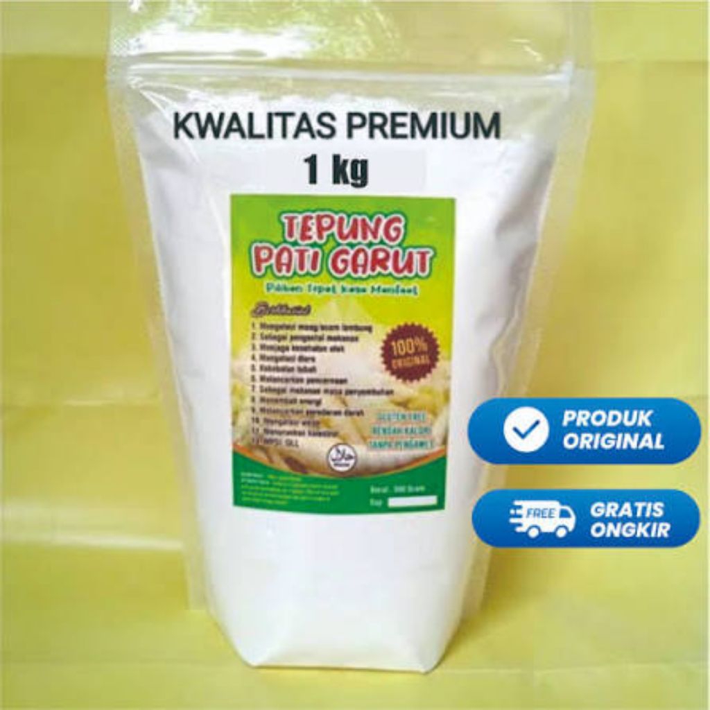 Tepung pati GaruT/pati IRUT 1kg angkrik asli orisinal untuk asam lambung