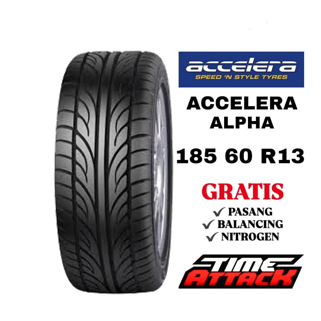 Ban Mobil 185 60 R13 Merk Accelera Alpha Ban Mobil Ring 13