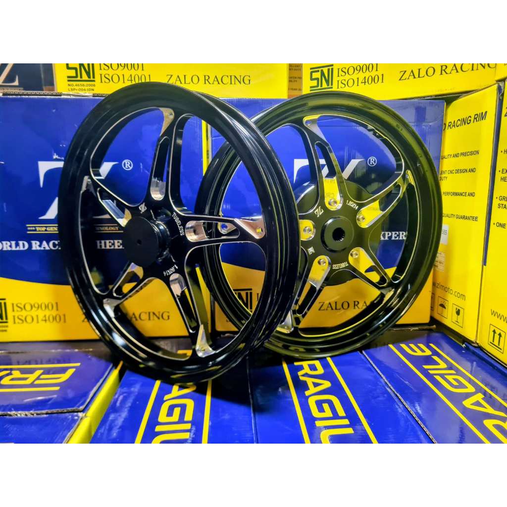 Velg motor ring 14, Veleg Bintang laut Beat Scoopy Vario Mio, Veleg Wheel Rim Sepasang ZALO Rapid528