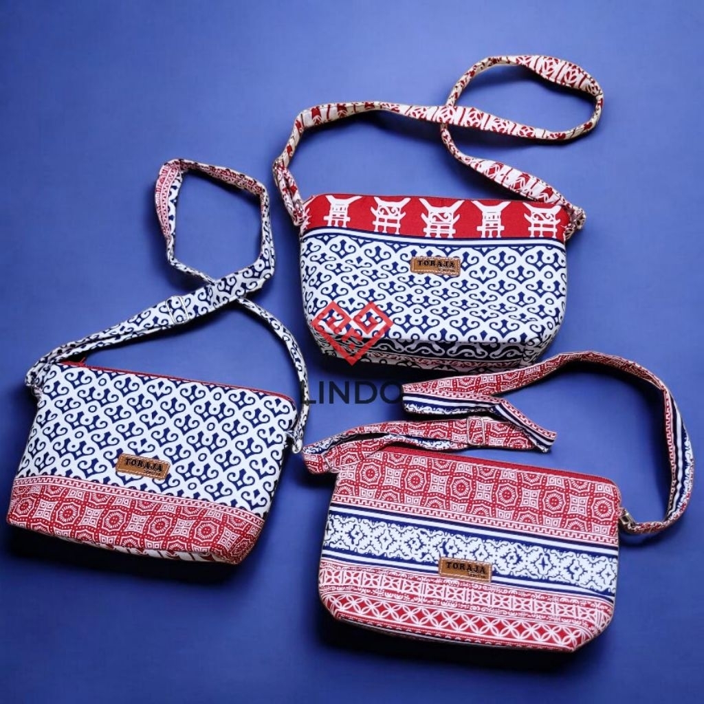 Tas Bahu Motif Toraja (Kode: DB1111210)