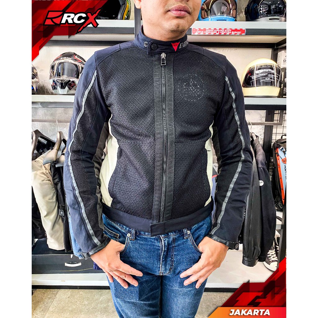 Jacket DAINESE Mesh Jacket Black size 48 Original 2nd second bekas RCX