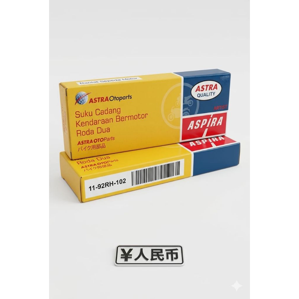 RANTAI KETENG TIGER 11-92RH-102 ASPIRA ORIGINAL