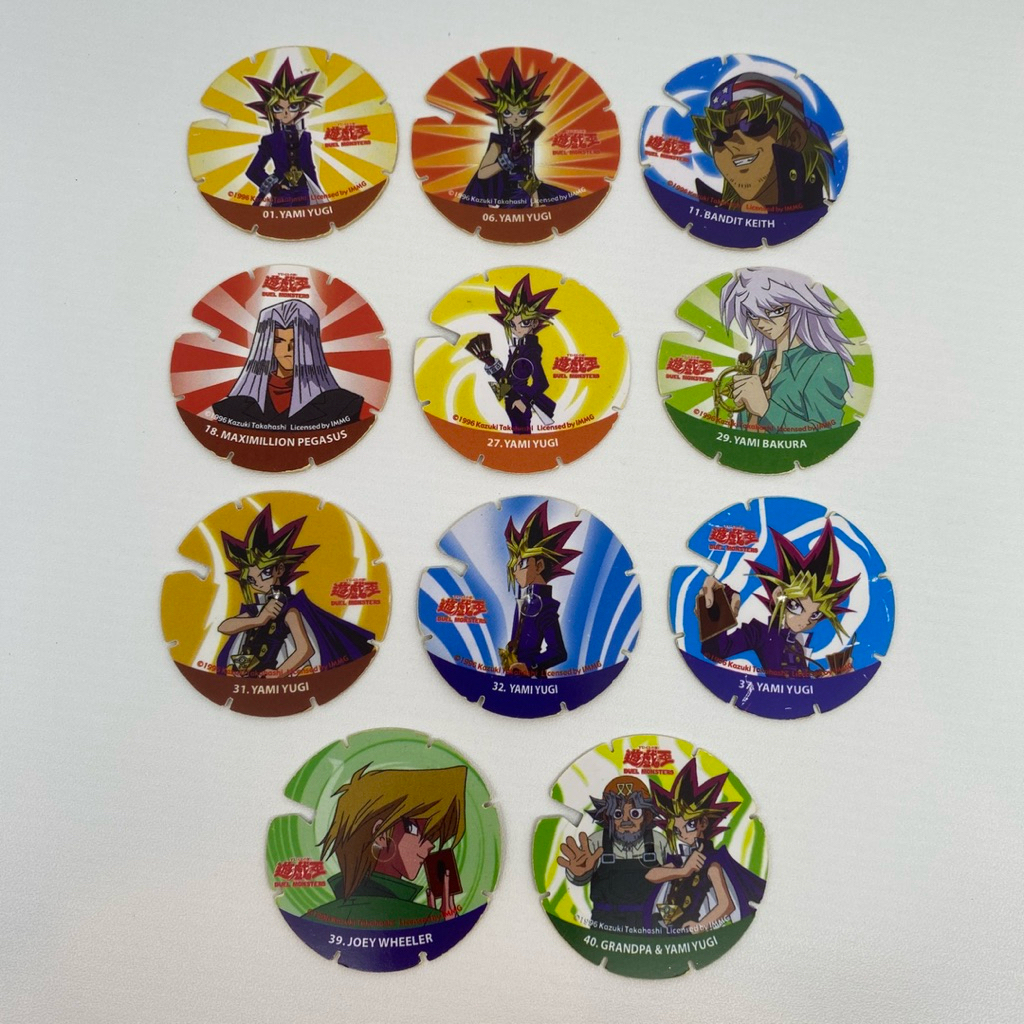 Tazos Yugioh Spin Shooting Tazo Chiki